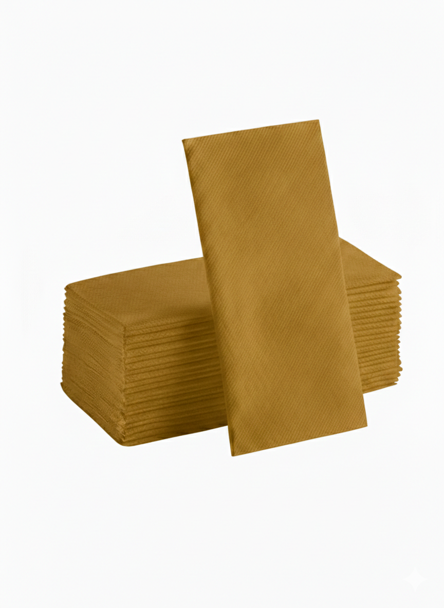 Kumaş Dokulu Airlaid Servis Peçetesi 40x40 1/8Katlama (Toptan)