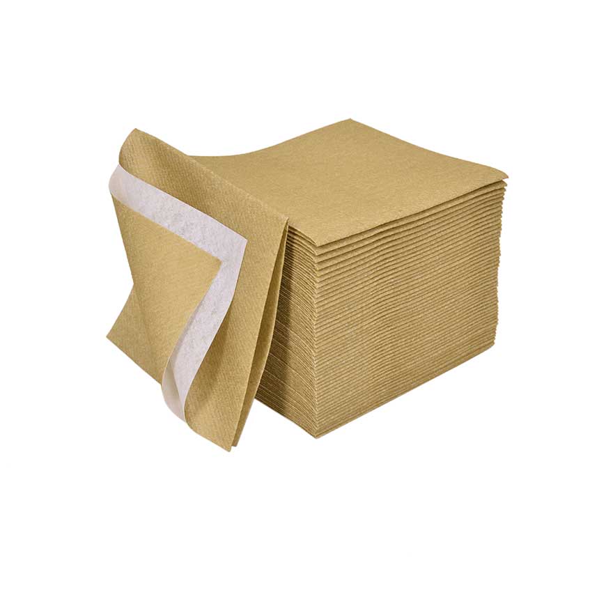 Airlaid Kumaş Dokulu Bar Peçetesi, 1/4 Katlama 20x20 (Toptan)