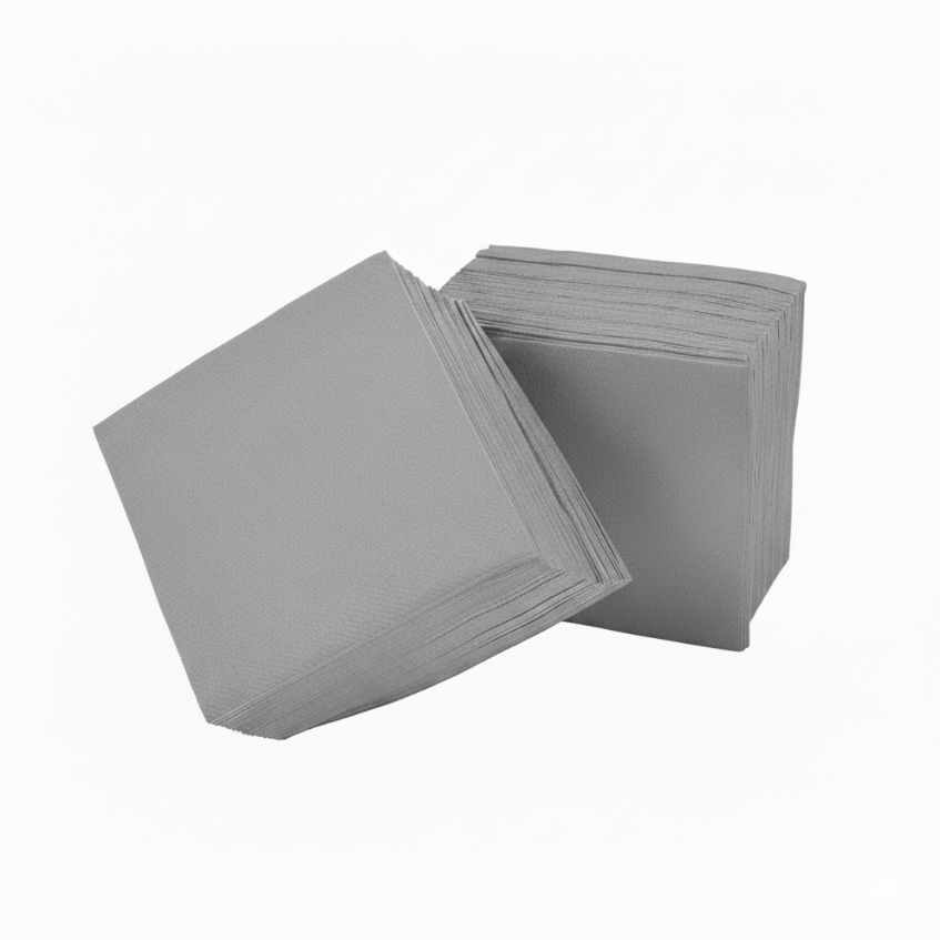 Airlaid Kumaş Dokulu Kokteyl Peçetesi, 1/4 Katlama 24x24 (Toptan)