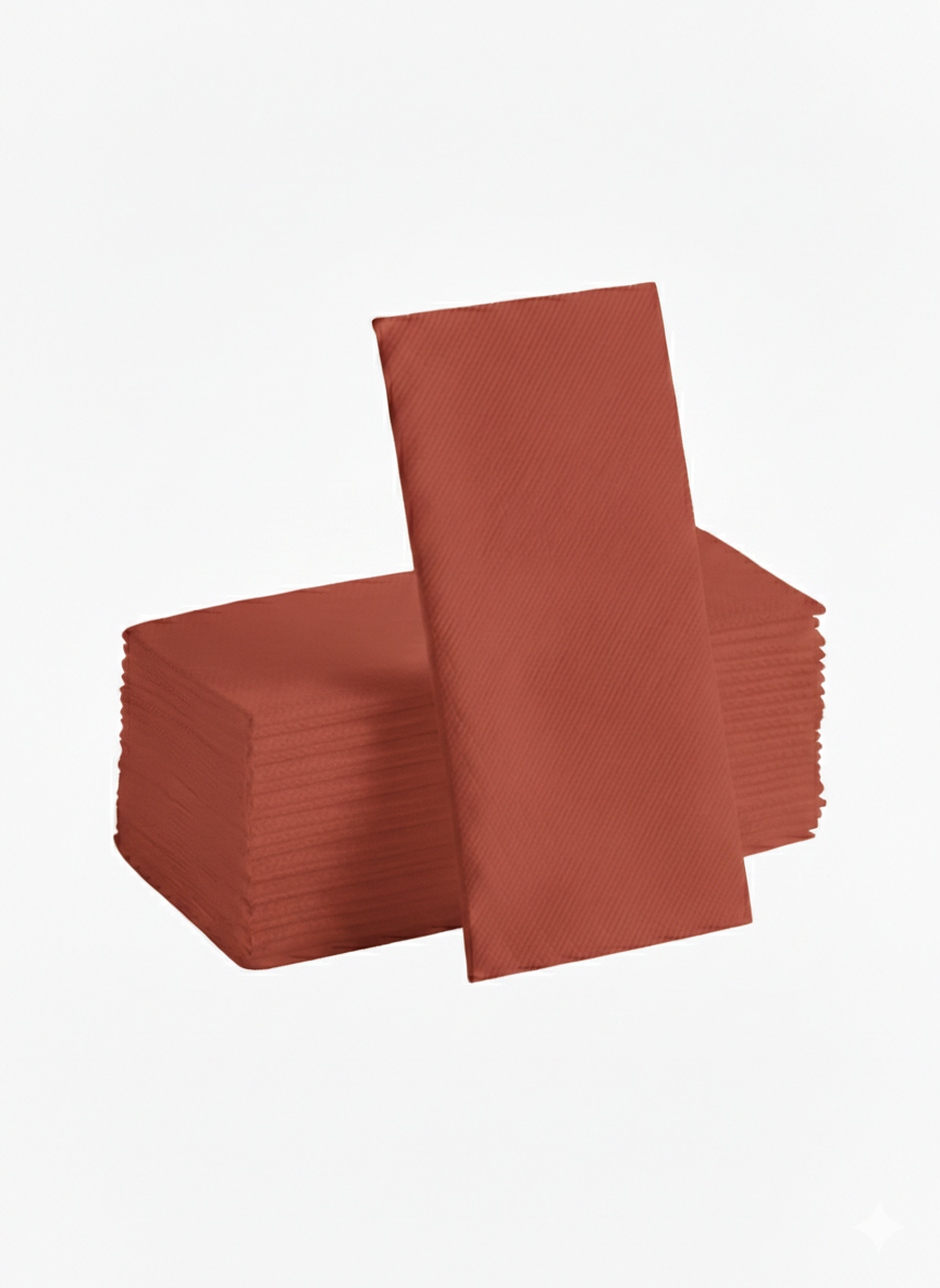 Kumaş Dokulu Airlaid Servis Peçetesi 40x40 1/8Katlama (Toptan)