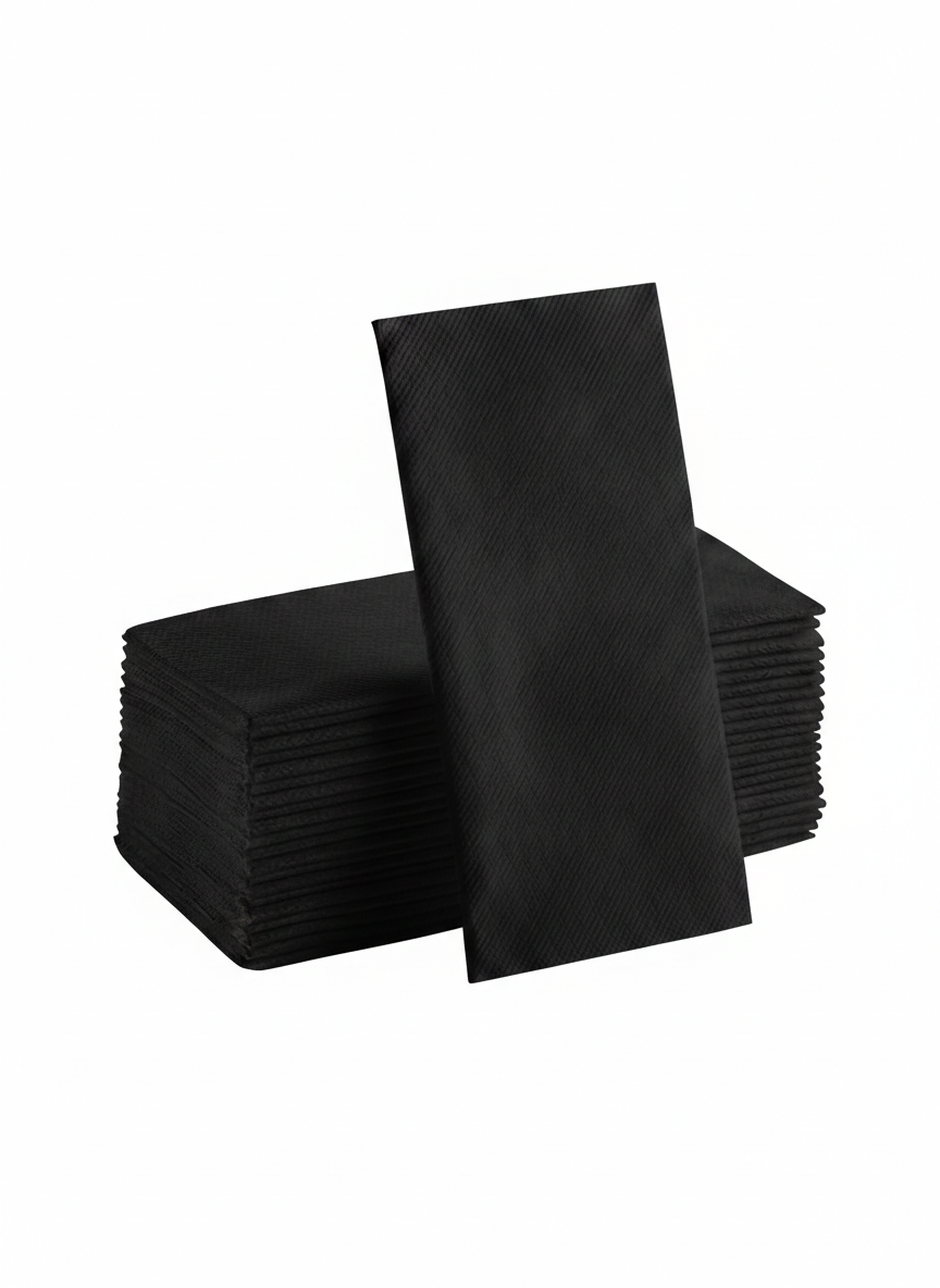 Kumaş Dokulu Airlaid Servis Peçetesi 40x40 1/8Katlama (Toptan)
